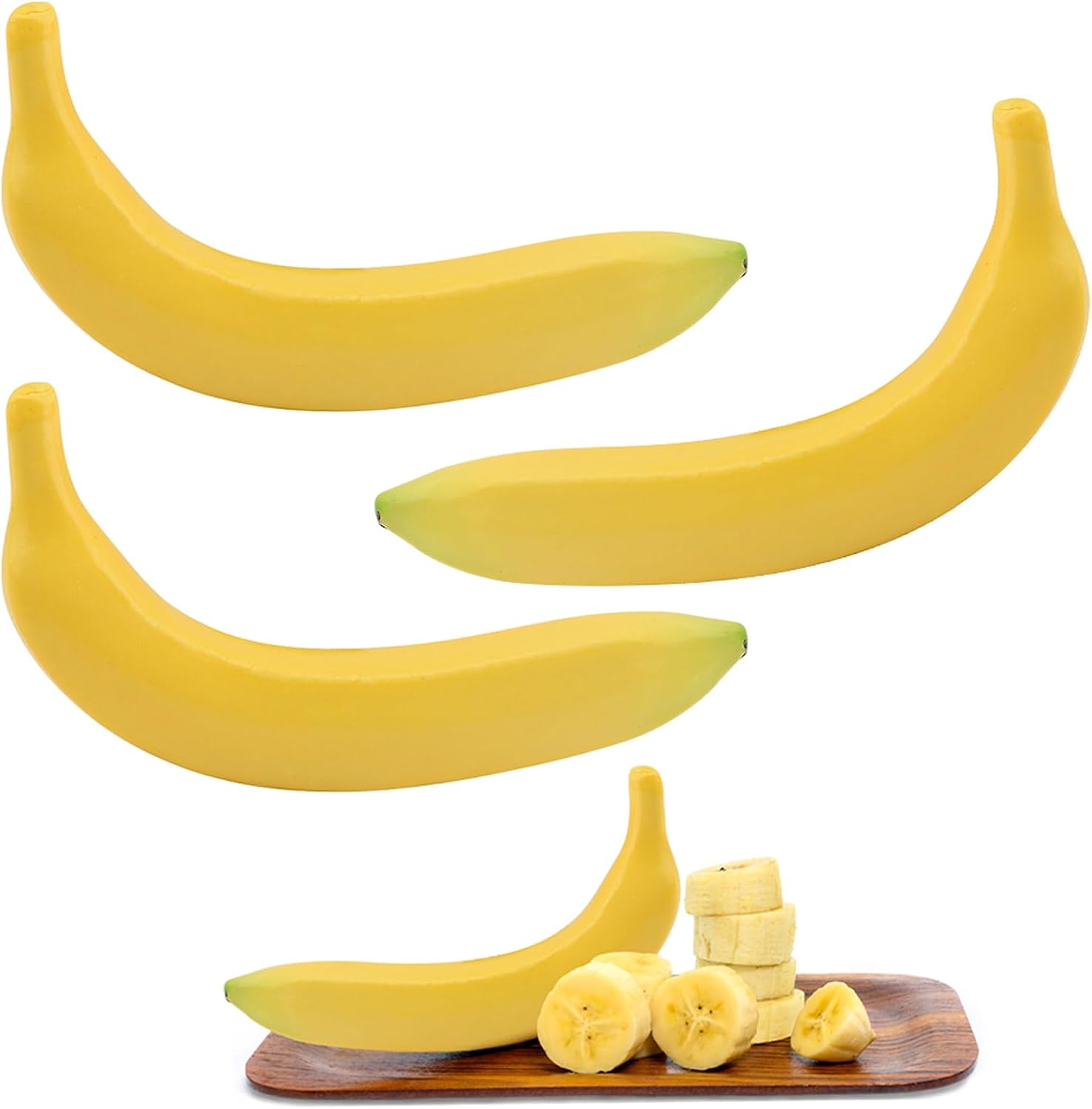 Artificial Yellow Bananas Life - Photography Yellow recension och pris