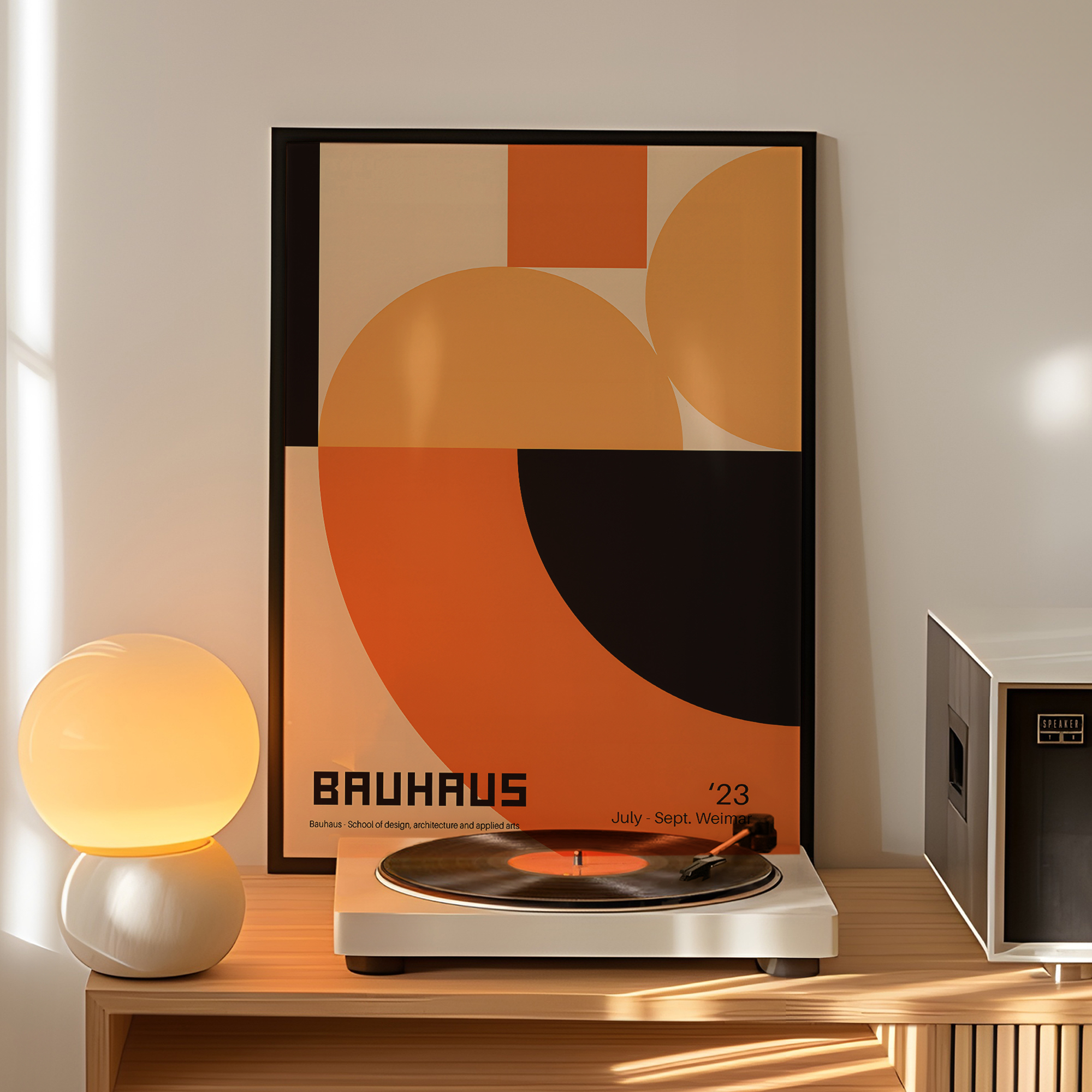 Modern Geometry Bauhaus School - Photography Types recension och pris