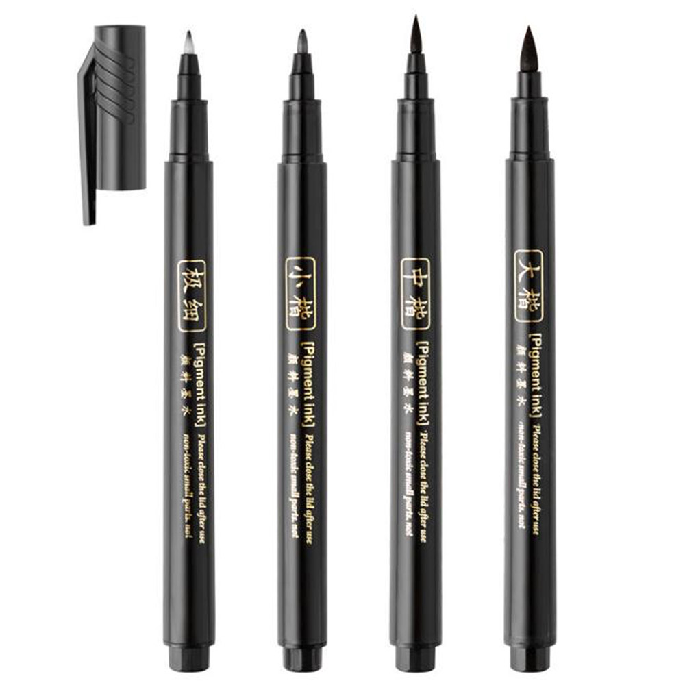 4pc Brush Pen Calligraphy Pen  - Photography Course recension och pris