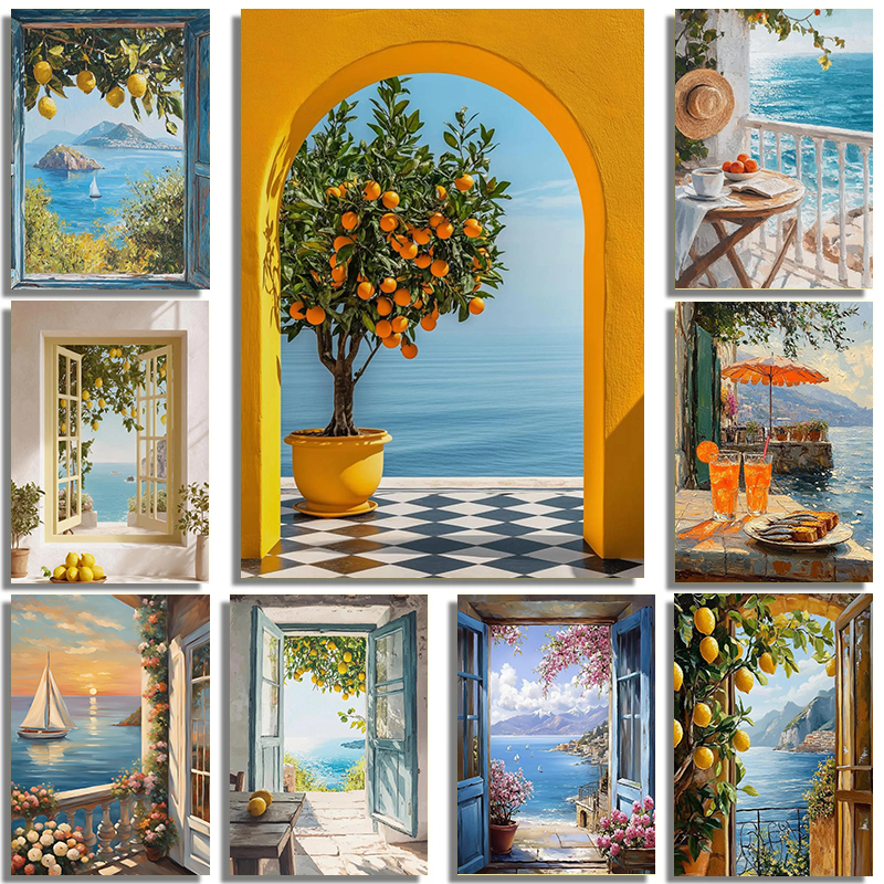 Fresh Italian Summer Ocean Lan - Photography Hobby recension och pris