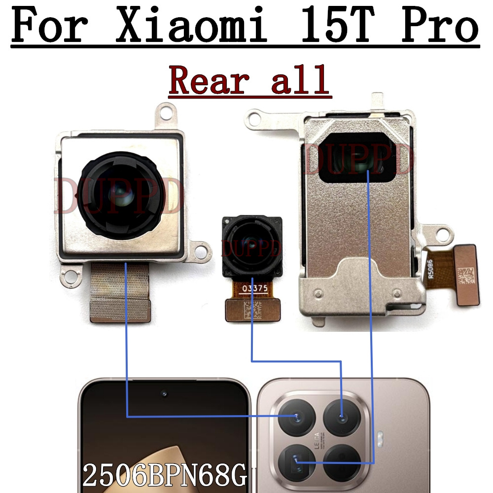 Front Rear Camera For Xiaomi 1 - Photography Kit Xiaomi 15T Pro recension och pris