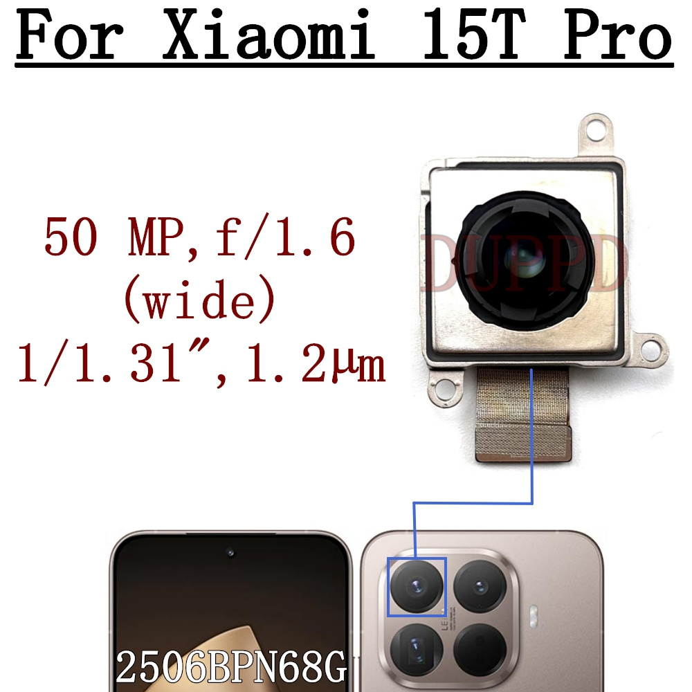 Front Rear Camera For Xiaomi 1 - Photography Kit Xiaomi 15T Pro recension och pris
