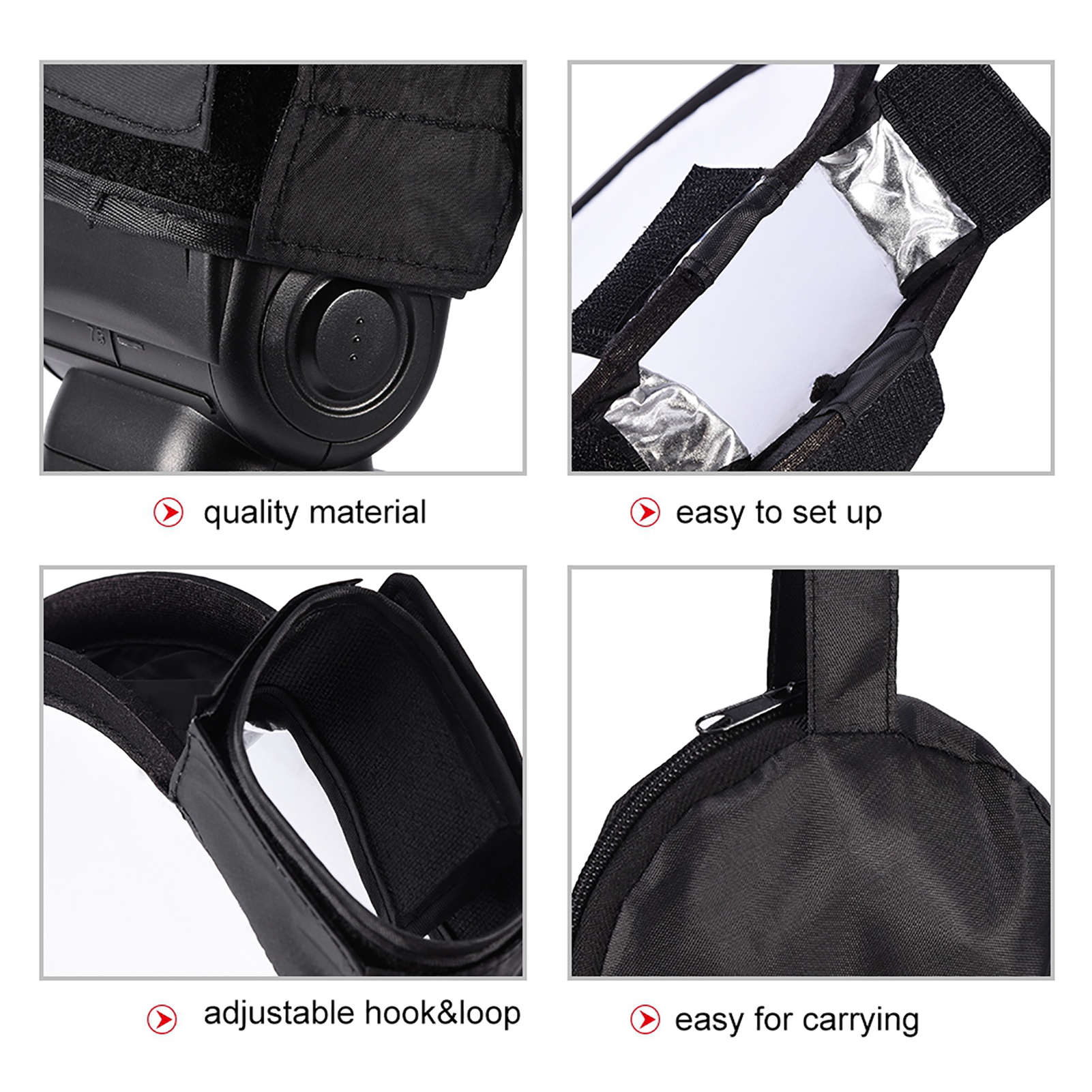 Mini Portable Round Beauty Dis - Beauty Dish Softbox recension och pris