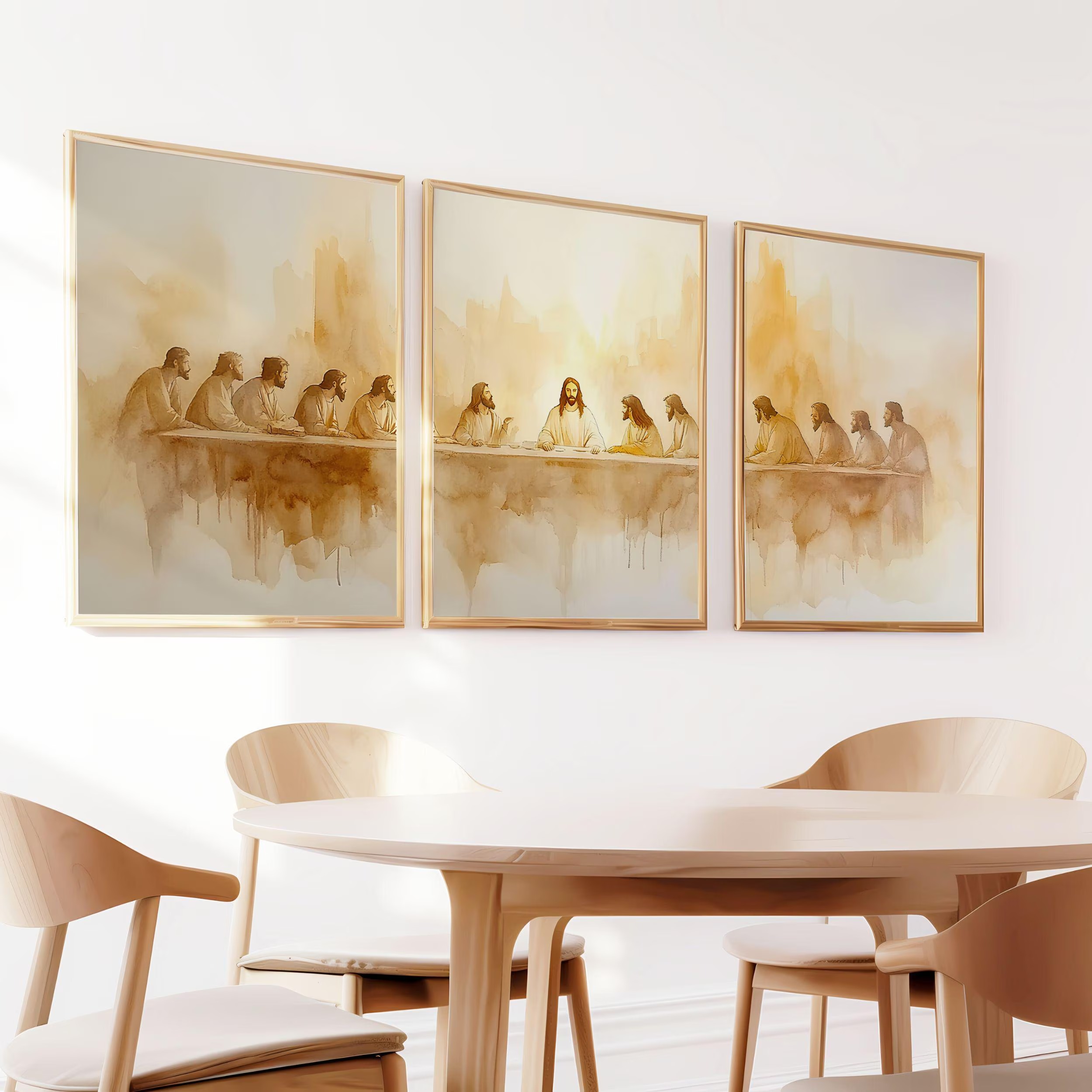 3pcs/set The Last Supper Wall  - Photography Course recension och pris