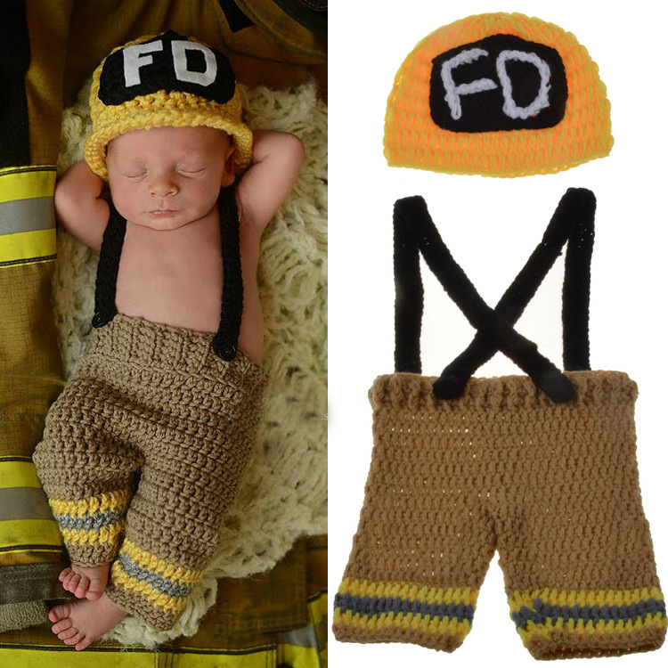 Handmade Crochet Newborn Baby  - Photography Yellow recension och pris