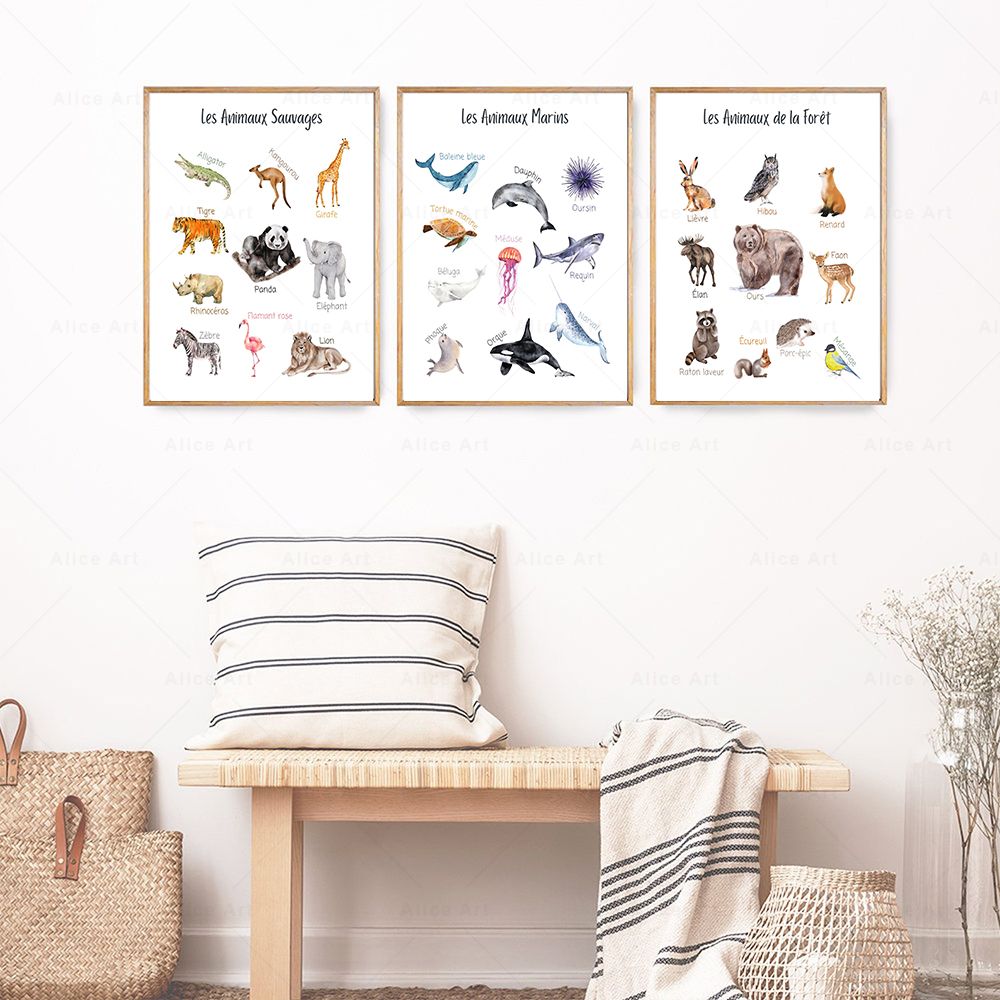 French Education Poster Alphab - Photography Font recension och pris