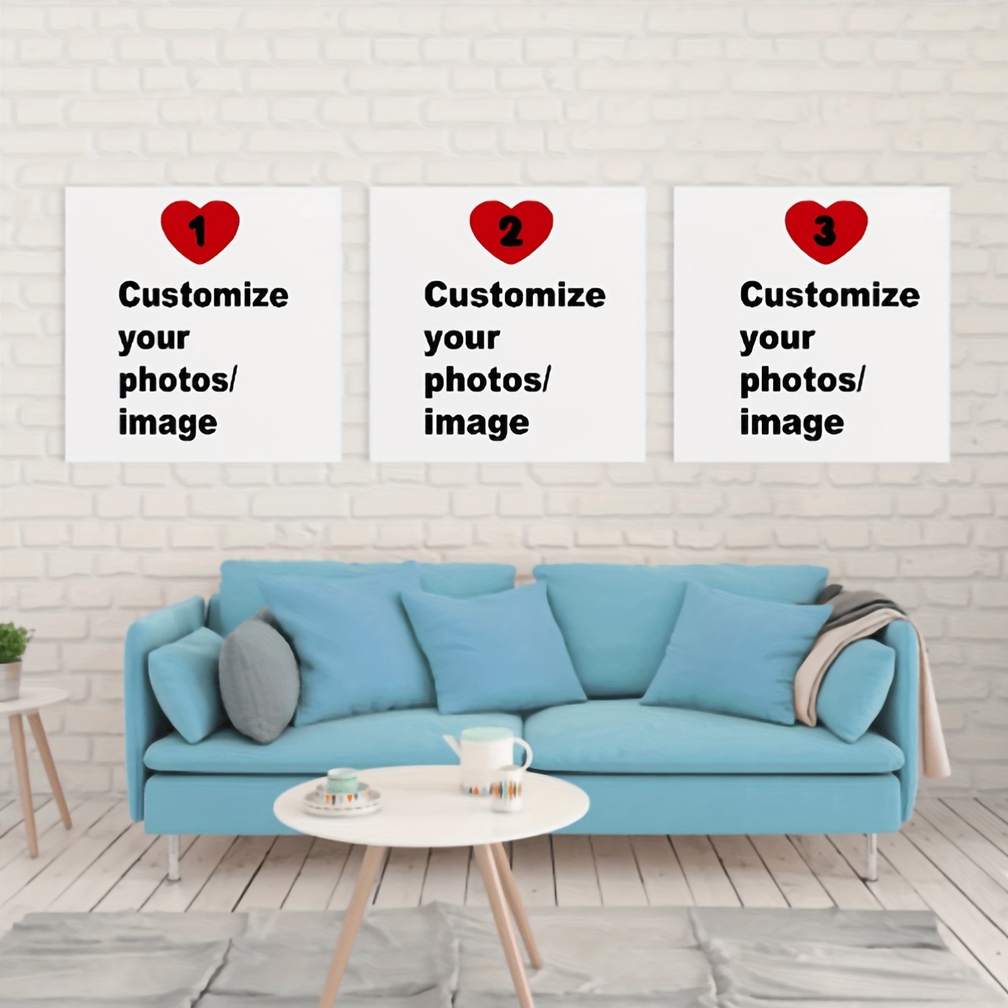 3pcs/set Custom Square Canvas  - Photography Course recension och pris