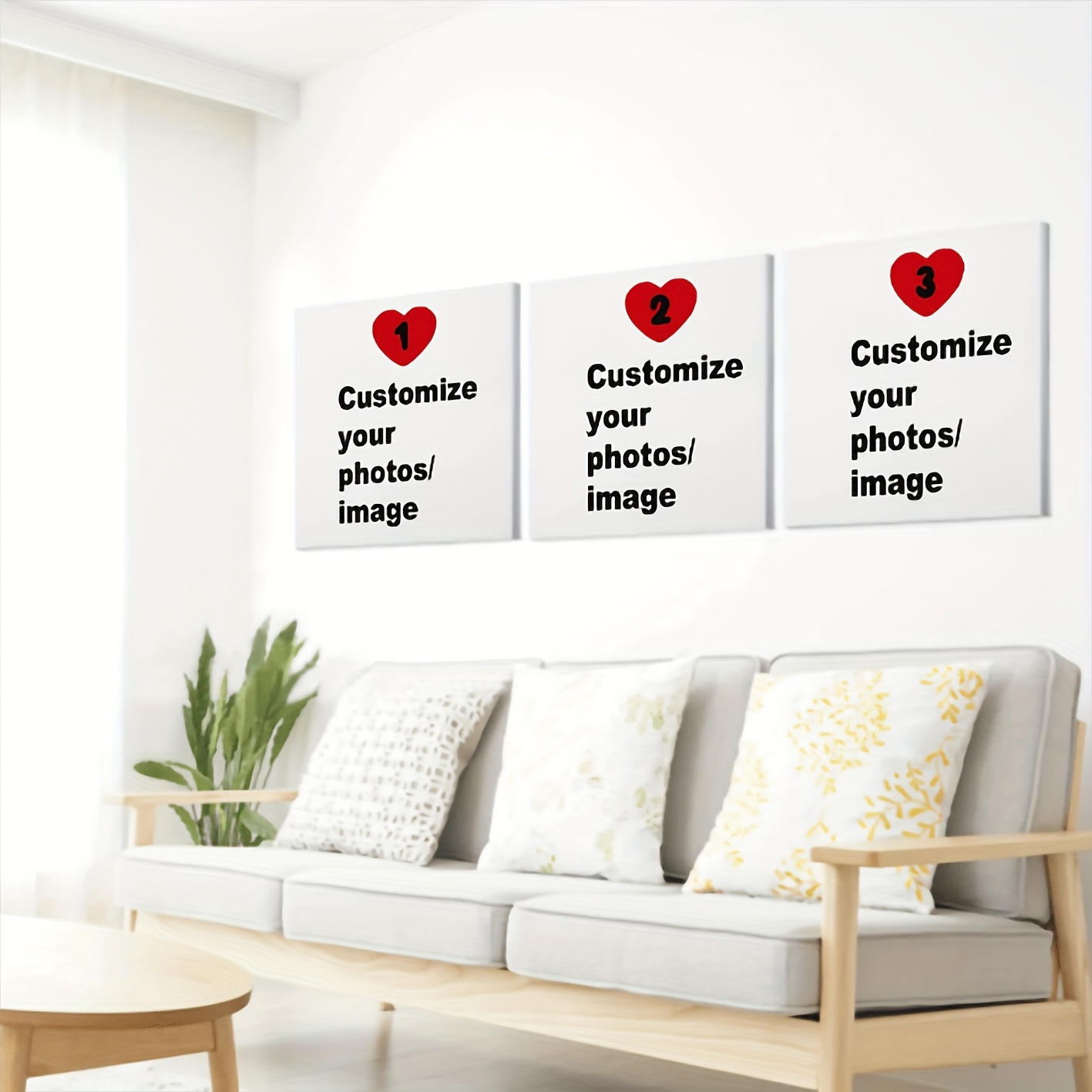 3pcs/set Custom Square Canvas  - Photography Course recension och pris