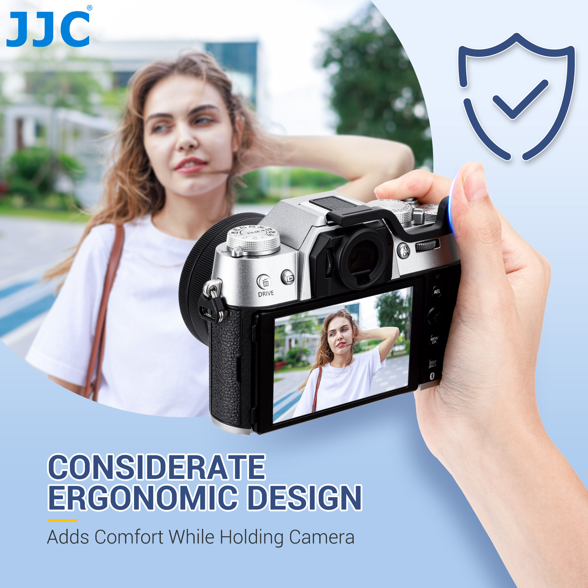 JJC Deluxe Metal Thumb Up Grip - Camera Battery Grip recension och pris