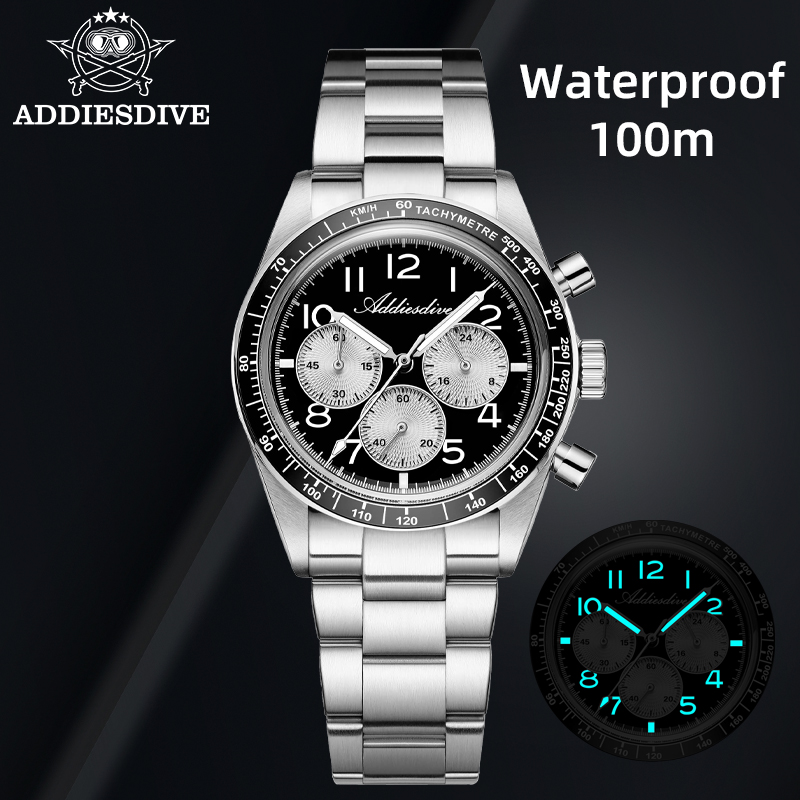 ADDIESDIVE New Men Watch 0S20  - Intervalometer Timer recension och pris