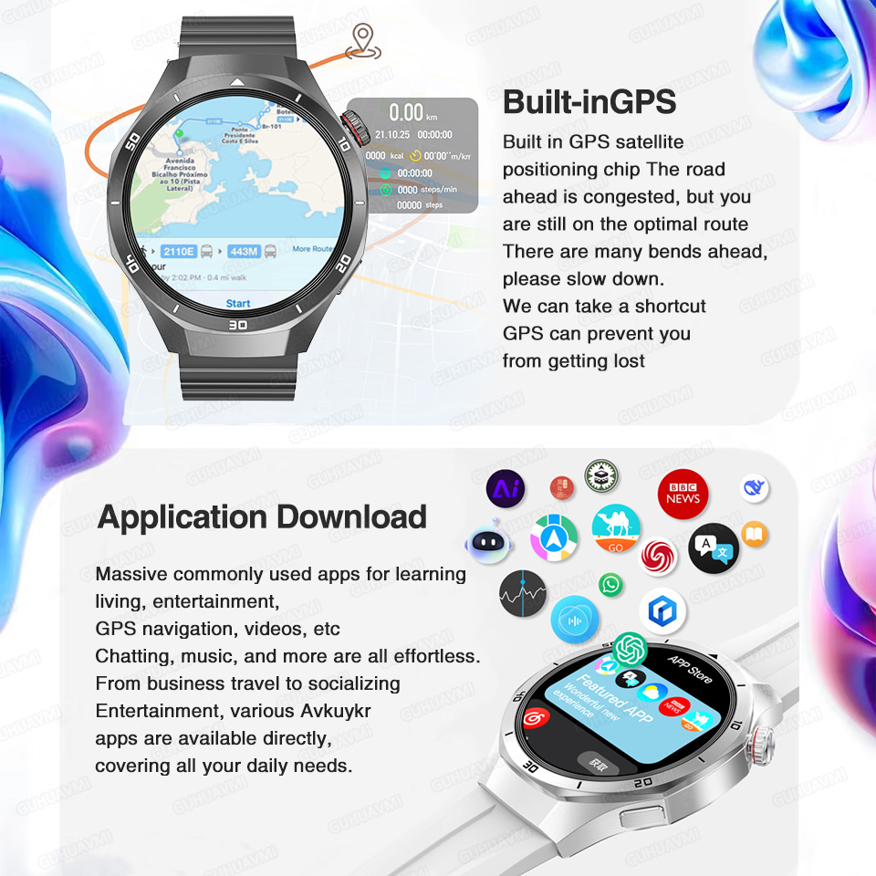 2026 New Watch 5 Pro GPS Map N - Intervalometer Timer recension och pris