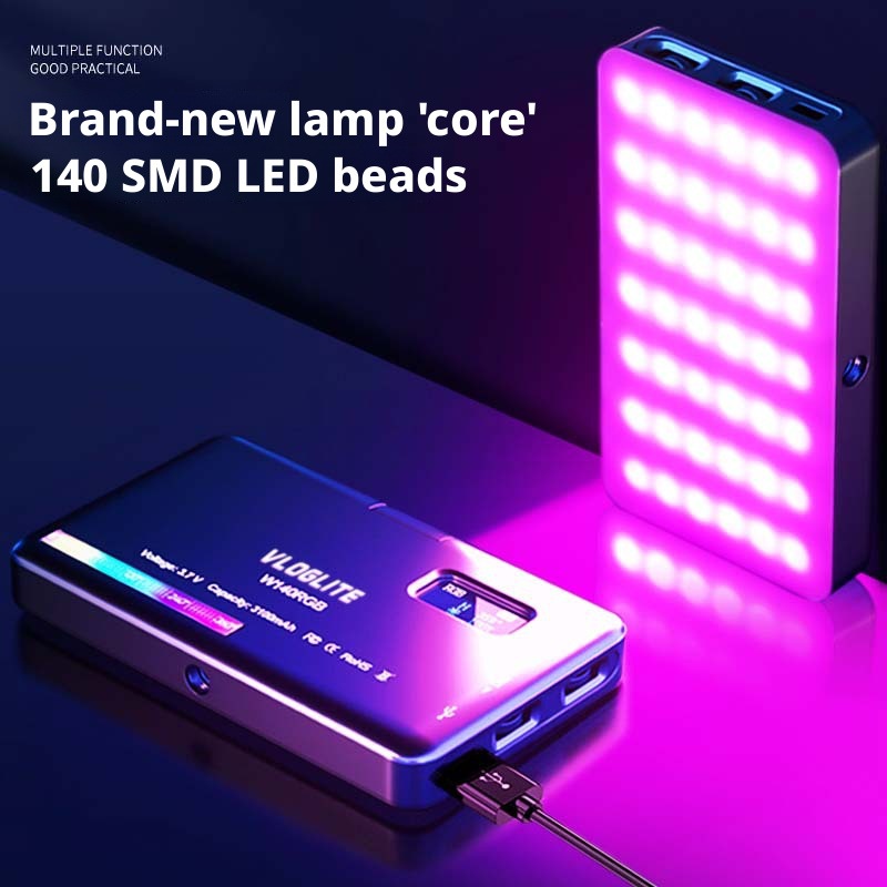 Mobile Rgb Fill Light Computer - Photography Videos recension och pris