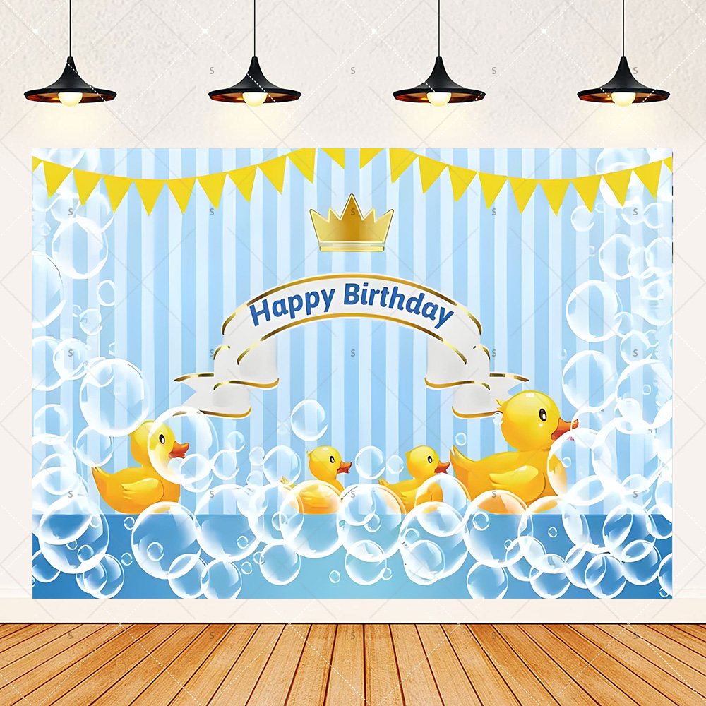 Cartoon Yellow Duck Theme Birt - Photography Yellow recension och pris