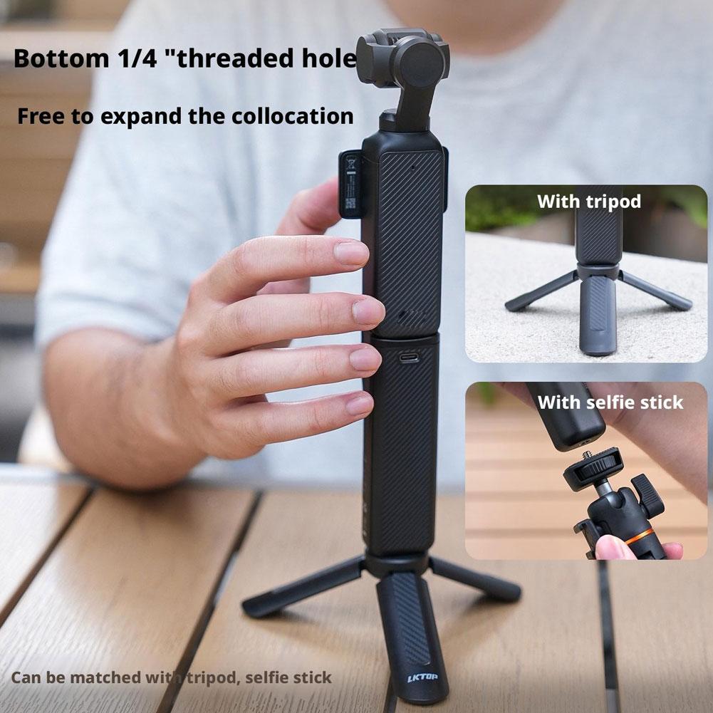 For DJI POCKET 3 Extended Batt - Camera Battery Grip recension och pris