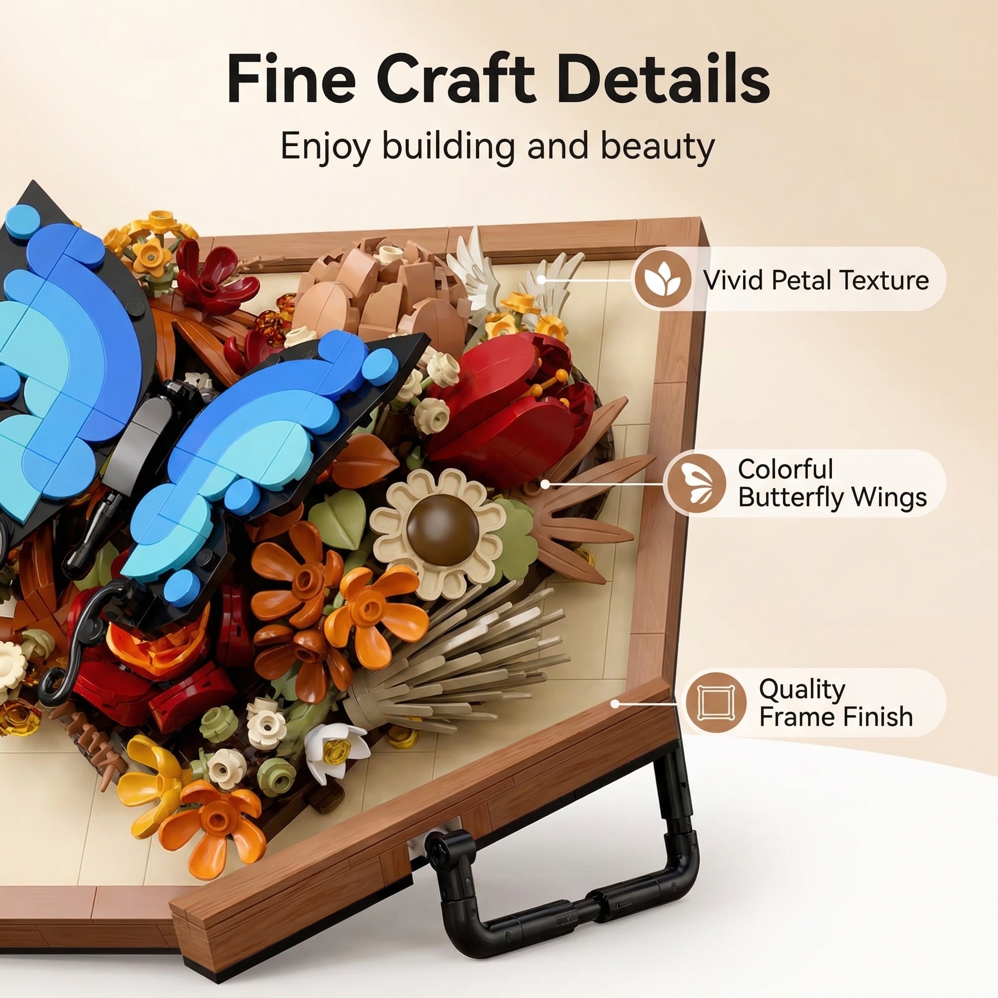 Compatible Lego Flower Buildin - Photography Types recension och pris
