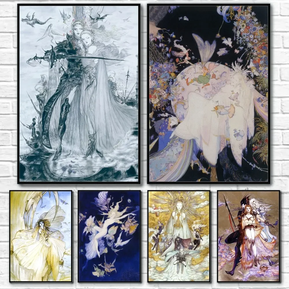 Yoshitaka Amano Final Fantasy  - Photography By recension och pris
