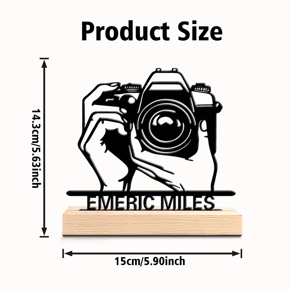 Personalized Emric Miles Camer - Photography Vintage recension och pris