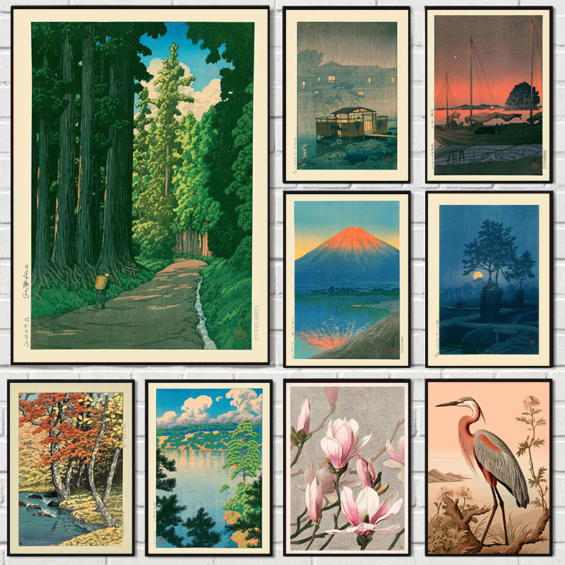 Japan Hasui Kawase Tree-lined  - Photography Angle recension och pris