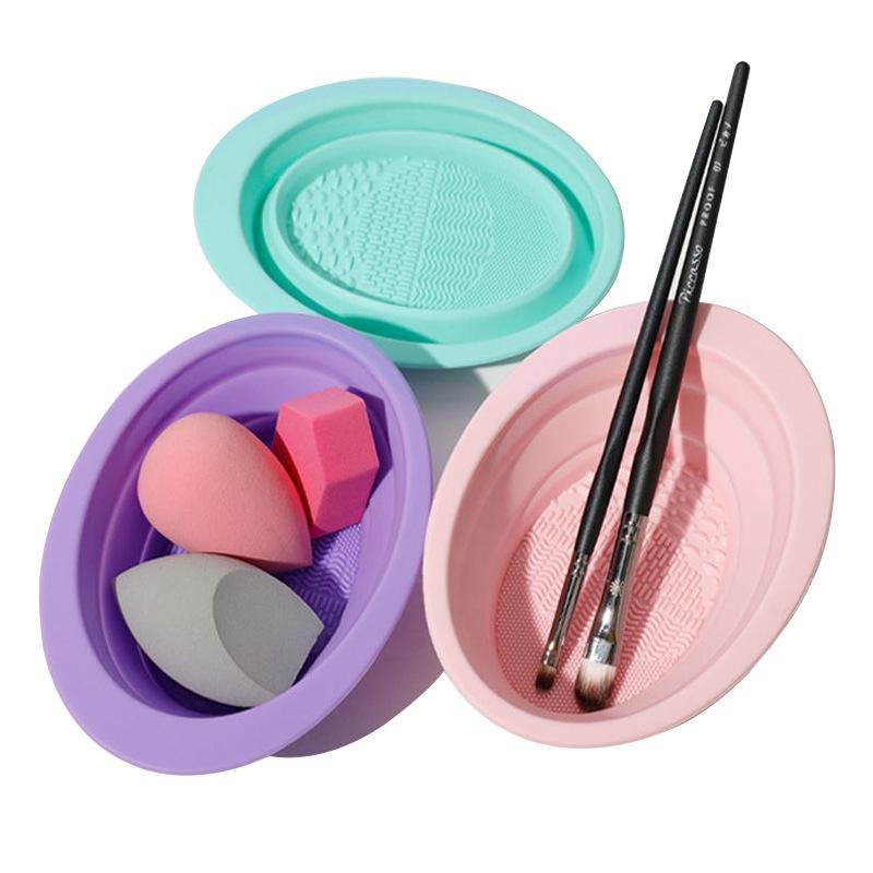 Soft Silicone Makeup Brush Cle - Beauty Dish Softbox recension och pris