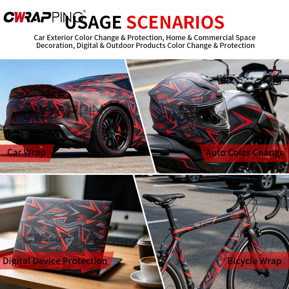 Car Vinyl Wrap Triangle Car Fi - Photography Angle recension och pris