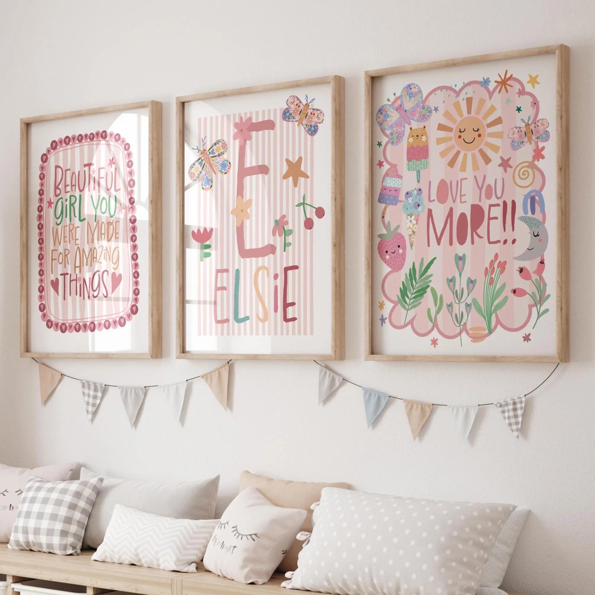3pcs/set Bohemian Pink Flower  - Photography Course recension och pris