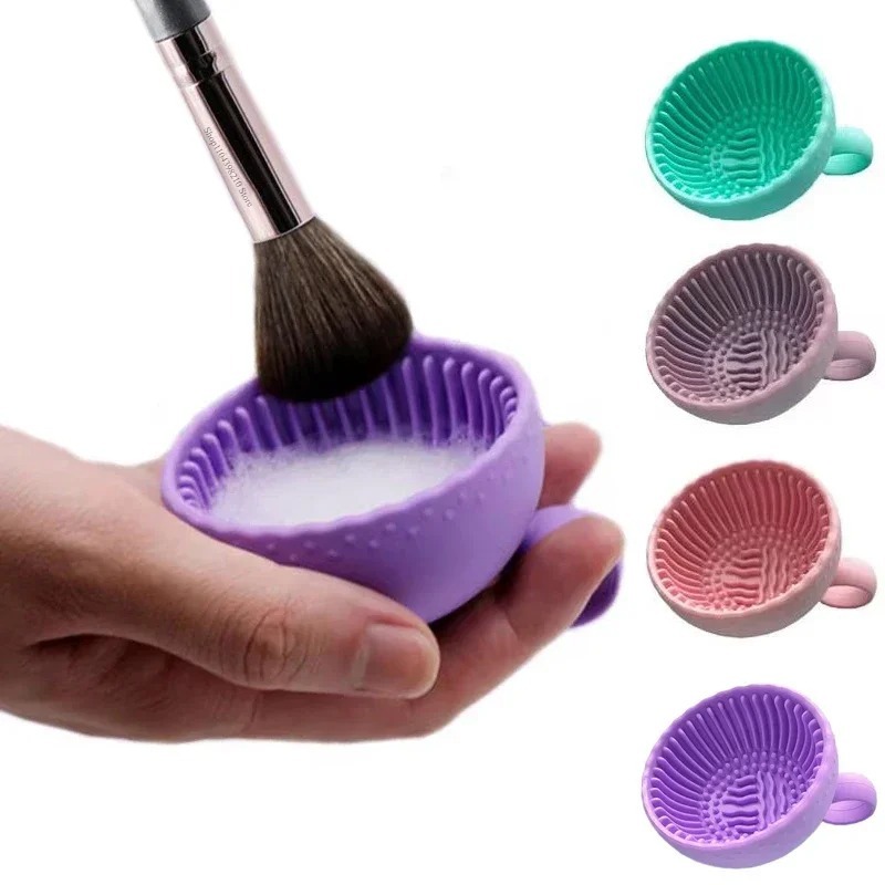 Soft Silicone Makeup Brush Cle - Beauty Dish Softbox recension och pris