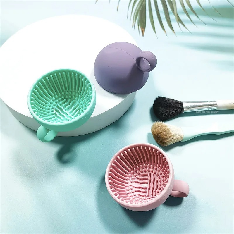 Soft Silicone Makeup Brush Cle - Beauty Dish Softbox recension och pris