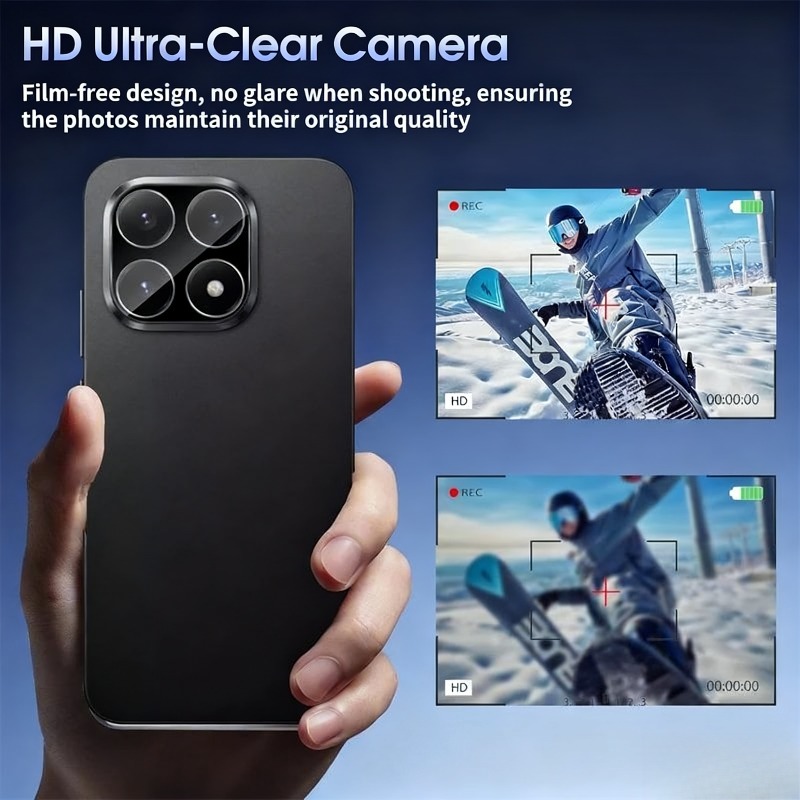 1/3Pcs Black 3D Tempered Glass - Photography Kit Xiaomi 15T Pro recension och pris