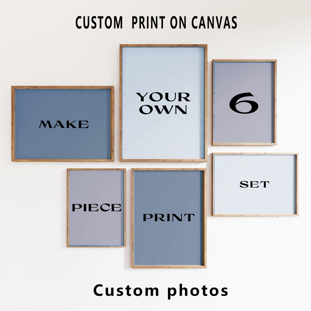 6pcs/set Custom Canvas Prints  - Photography Course recension och pris