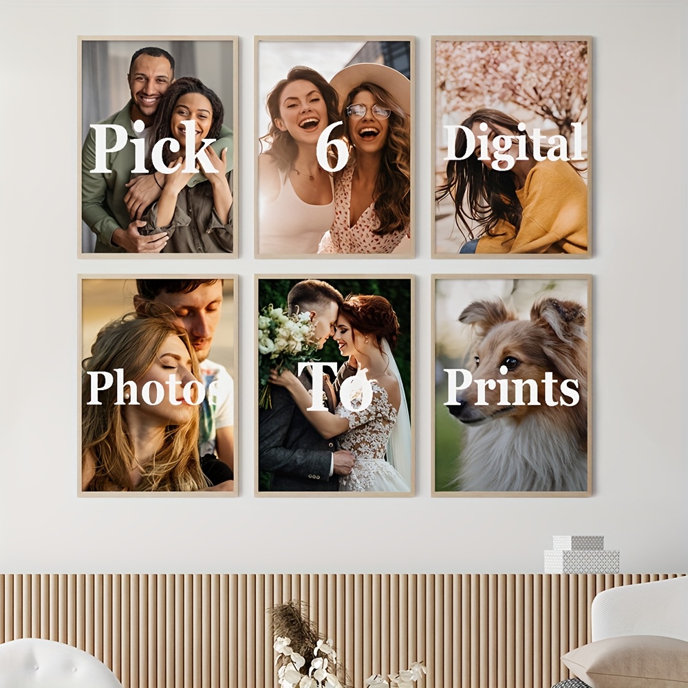6pcs/set Custom Canvas Prints  - Photography Course recension och pris
