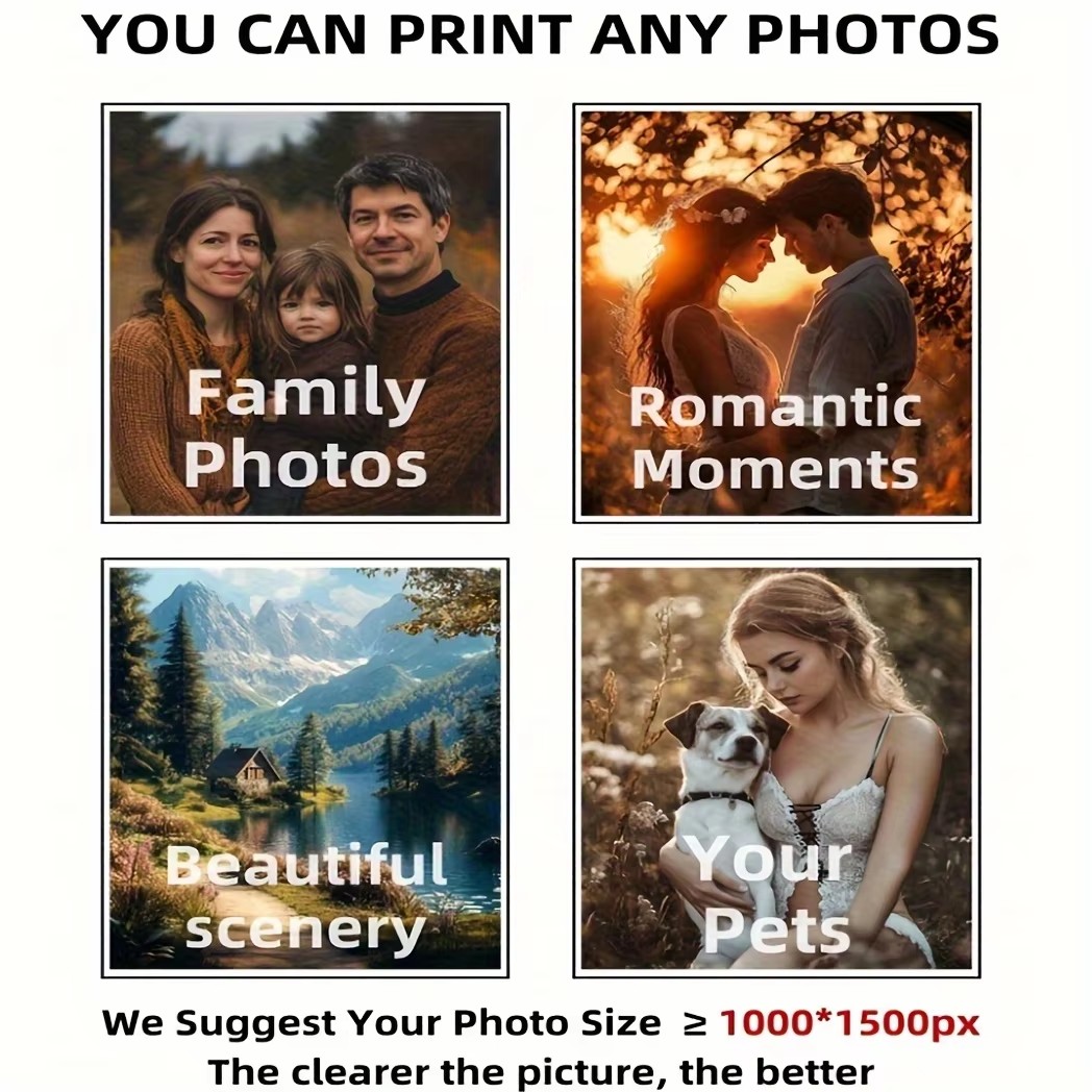6pcs/set Custom Canvas Prints  - Photography Course recension och pris
