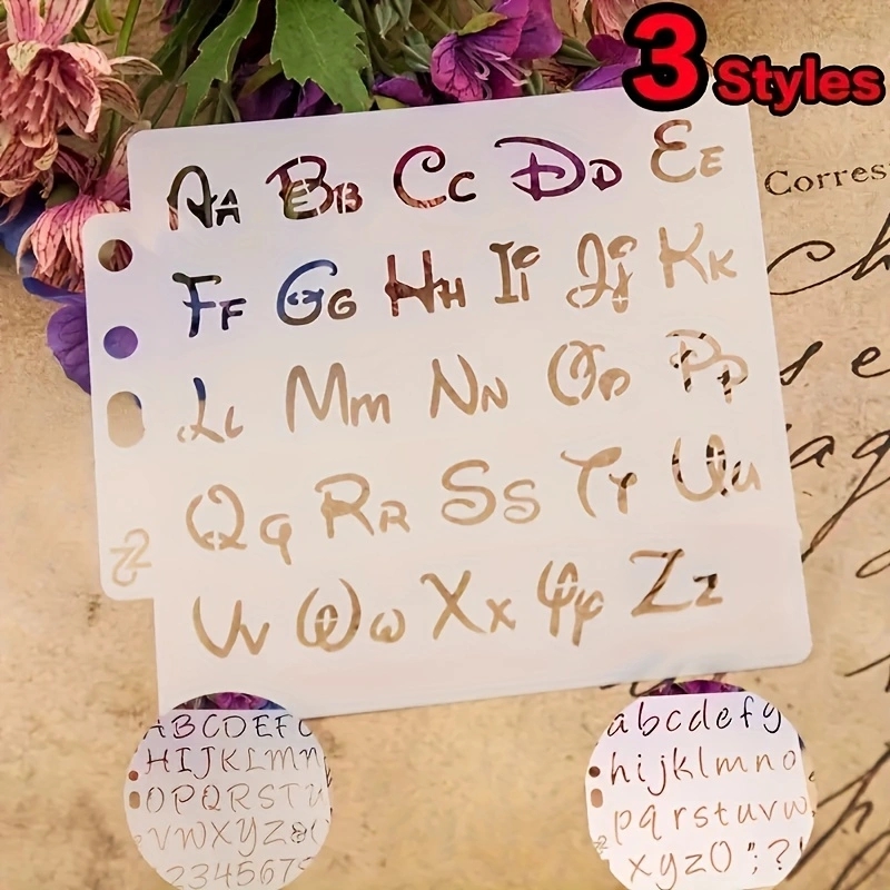 DIY Craft Alphabet Letter Sten - Photography Font recension och pris