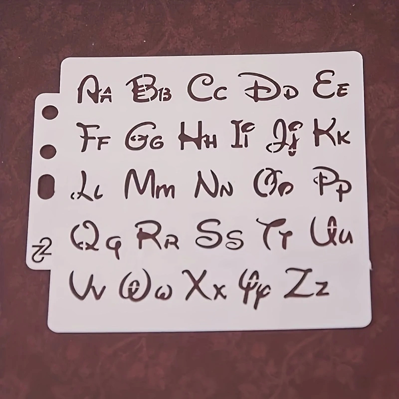 DIY Craft Alphabet Letter Sten - Photography Font recension och pris