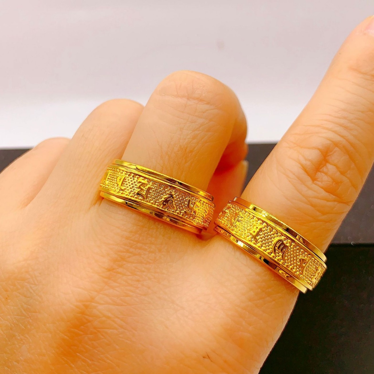 8mm Auspicious Eight-Treasure  - Photography Yellow recension och pris