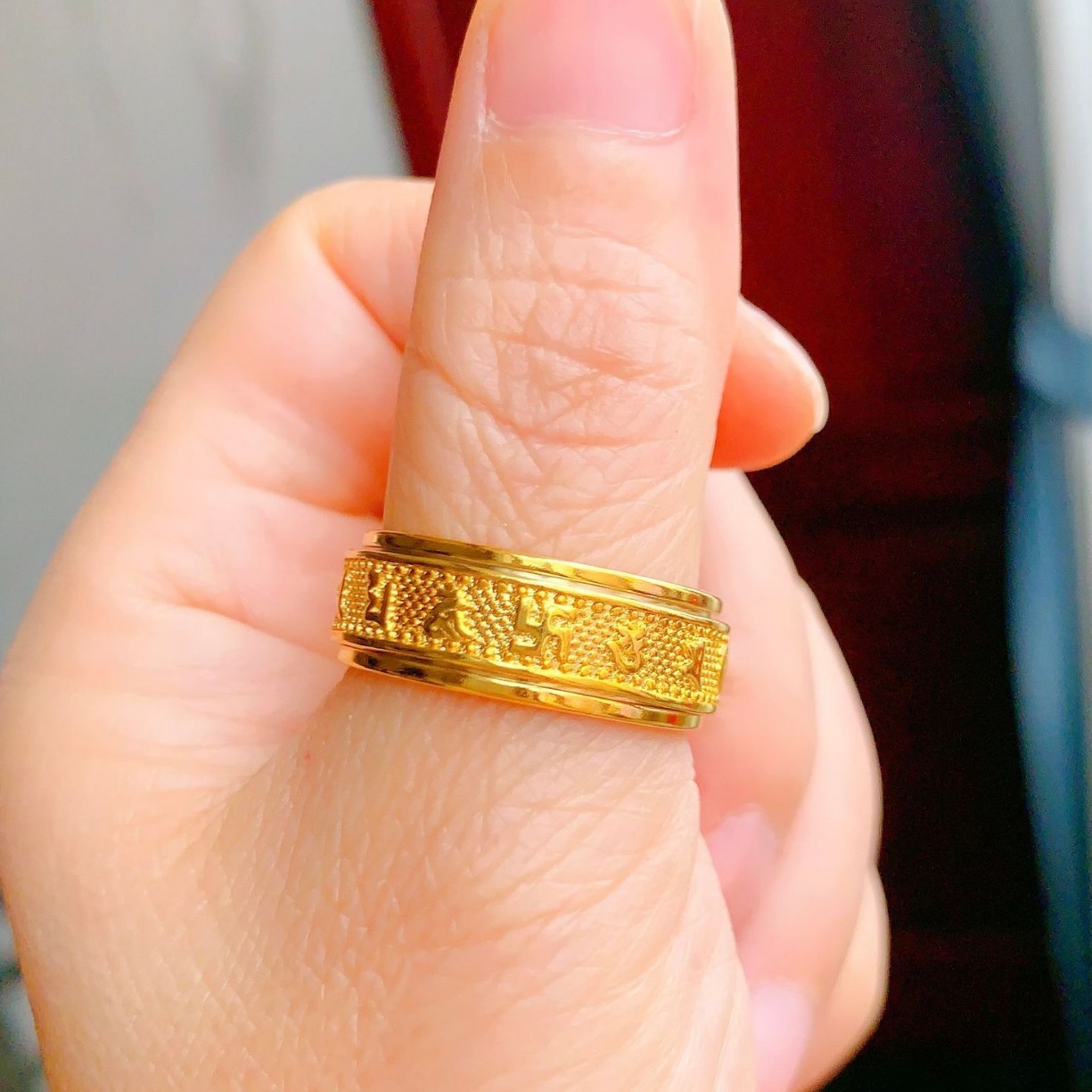 8mm Auspicious Eight-Treasure  - Photography Yellow recension och pris
